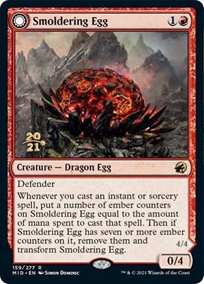 Smoldering Egg (Promos: Prerelease Cards) Near Mint Foil
