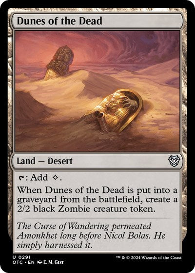 Dunes of the Dead (Commander: Outlaws of Thunder Junction) Light Play