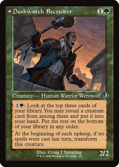 Duskwatch Recruiter Retro Frame|4|0|0.00