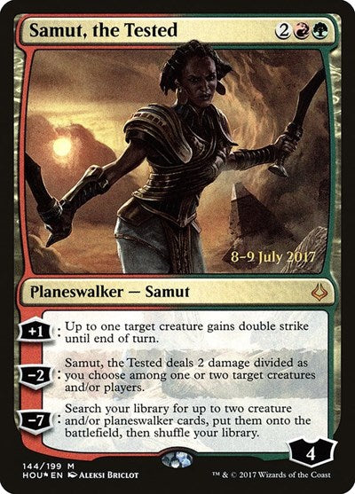 Samut, the Tested (Promos: Prerelease Cards) Near Mint Foil