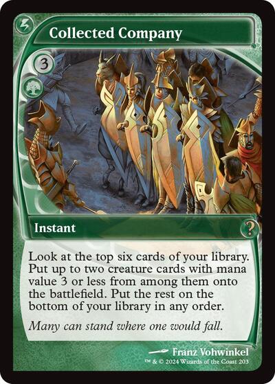Collected Company (Future Sight) (Mystery Booster 2) Light Play Foil