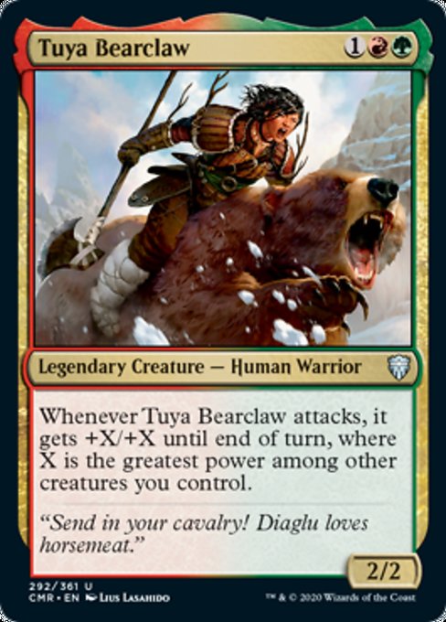 Tuya Bearclaw (Commander Legends) Light Play Foil
