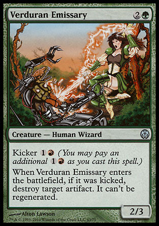 Verduran Emissary (Duel Decks: Phyrexia vs The Coalition) Light Play