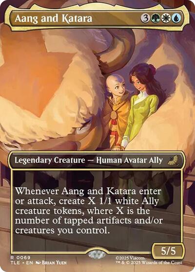 Aang and Katara Borderless|0|0|0.00