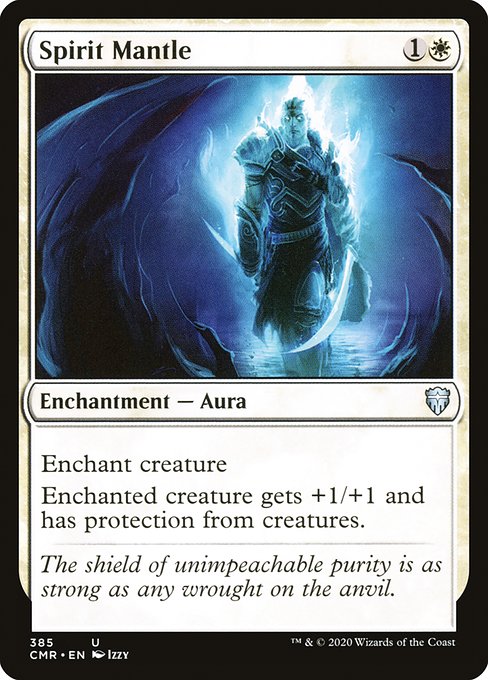 Spirit Mantle (Commander Legends) Medium Play