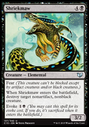 Shriekmaw (Commander 2015) Light Play