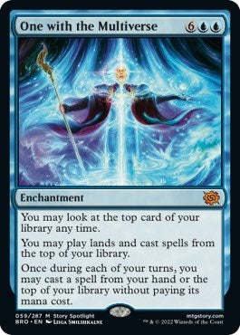 One with the Multiverse (The Brothers' War) Light Play