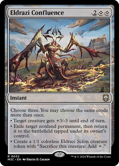 Eldrazi Confluence (Commander: Modern Horizons 3) Damaged / Poor