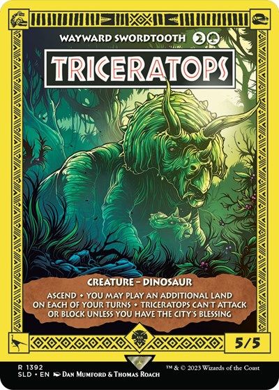 Triceratops Wayward Swordtooth|0|0|0.00