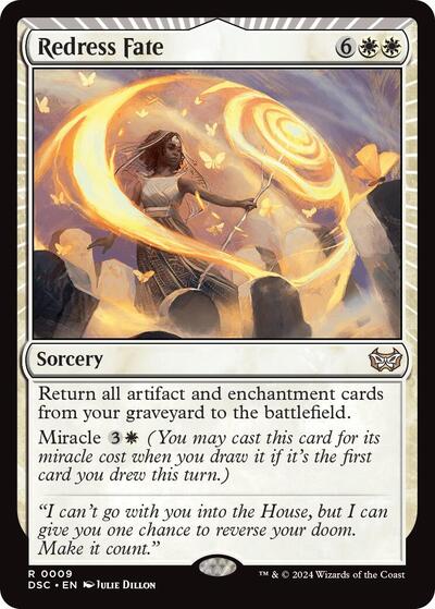 Redress Fate (Commander: Duskmourn: House of Horror) Medium Play