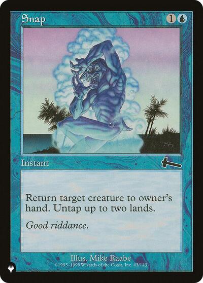 Snap (ULG) (The List) Near Mint