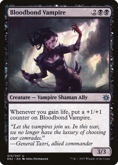 Bloodbond Vampire (Explorers of Ixalan) Light Play
