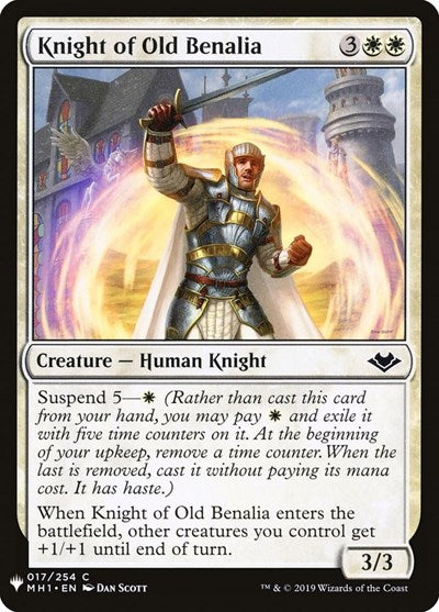 Knight of Old Benalia|0|0|0.00