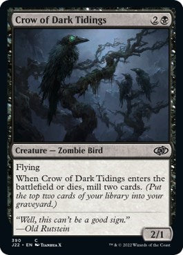 Crow of Dark Tidings (Jumpstart 2022) Light Play