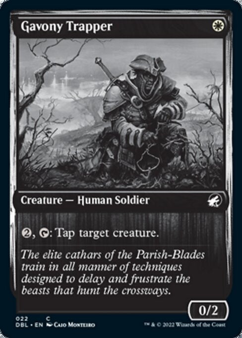 Gavony Trapper (Innistrad: Double Feature) Light Play