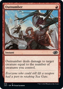 Outnumber (Jumpstart 2022) Near Mint