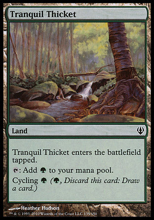 Tranquil Thicket (Archenemy) Light Play