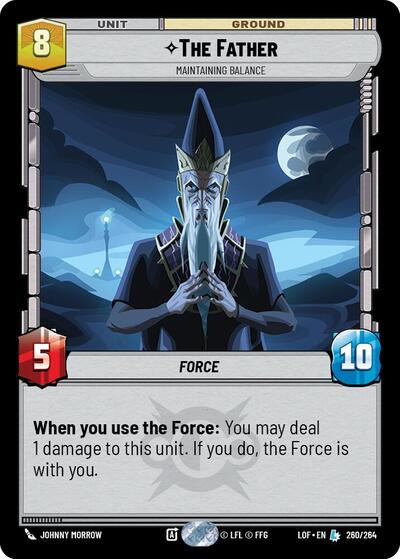 The Father Maintaining Balance (Legends of the Force) Near Mint