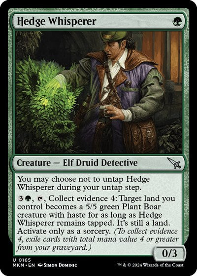 Hedge Whisperer|1|0|0.00
