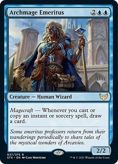 Archmage Emeritus (Promo Pack: Strixhaven) Light Play