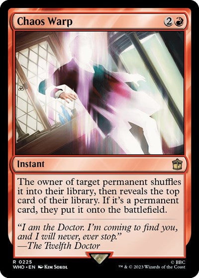 Chaos Warp (Universes Beyond: Doctor Who) Near Mint