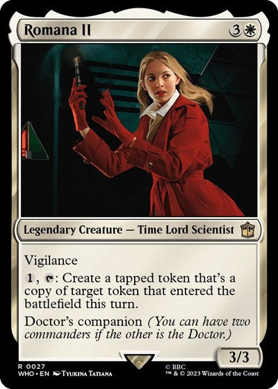 Romana II (Universes Beyond: Doctor Who) Near Mint Foil