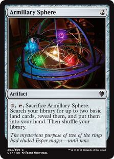 Armillary Sphere (Commander 2017) Medium Play