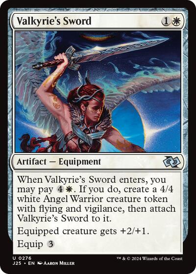 Valkyrie's Sword (Foundations Jumpstart) Medium Play