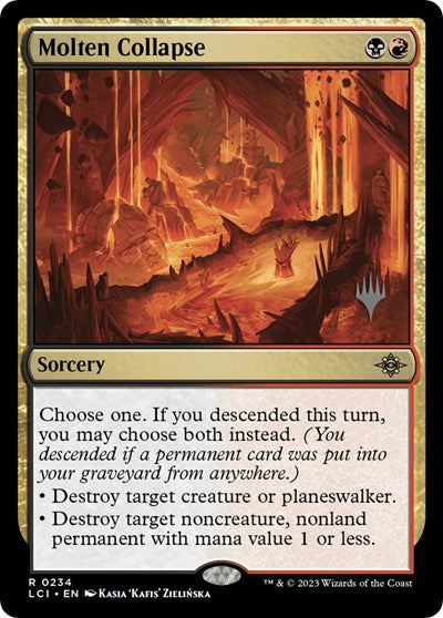 Molten Collapse (Promo Pack: The Lost Caverns of Ixalan) Near Mint