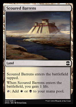 Scoured Barrens (Eternal Masters) Medium Play