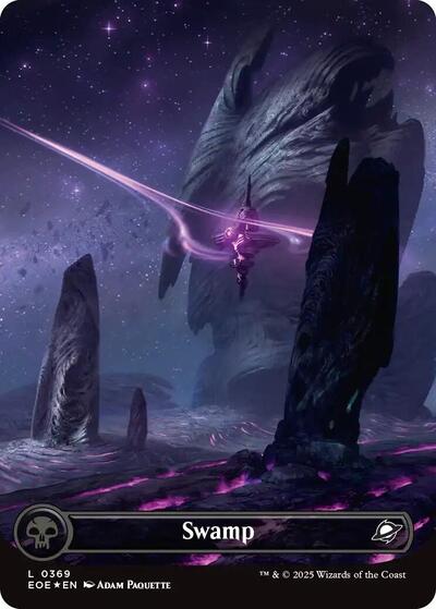 Swamp 0369 Borderless Galaxy Foil|0|0|0.00