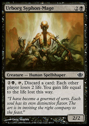 Urborg Syphon-Mage (Duel Decks: Garruk vs Liliana) Light Play
