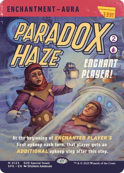 Paradox Haze (Borderless) (Special Guests) Near Mint Foil