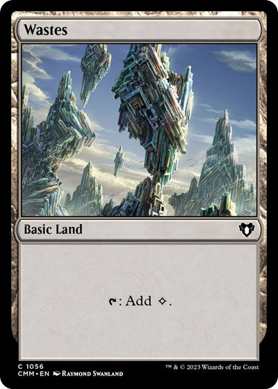 Wastes (1056) (Commander Masters) Near Mint
