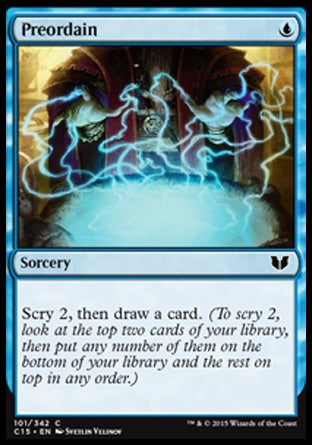 Preordain (Commander 2015) Near Mint