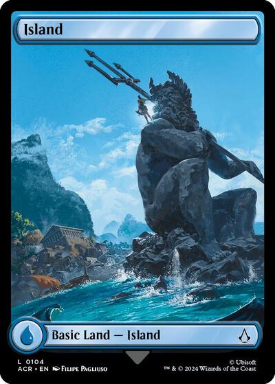 Island (0104) (Universes Beyond: Assassin's Creed) Near Mint
