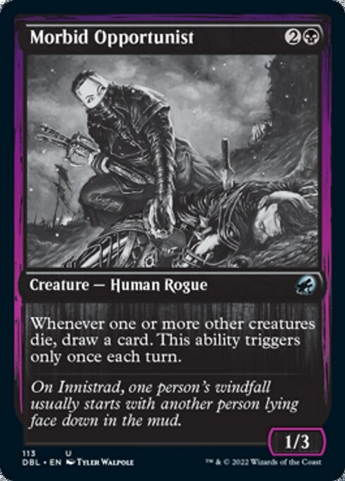 Morbid Opportunist (Innistrad: Double Feature) Near Mint Foil