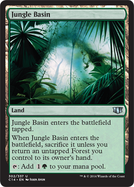 Jungle Basin (Commander 2014 Edition) Medium Play