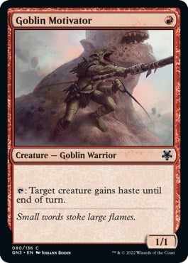Goblin Motivator (Magic Game Night: Free-For-All) Near Mint