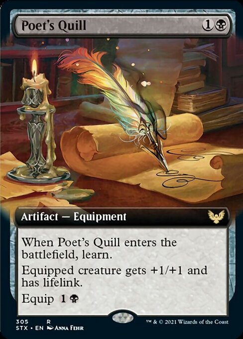 Poet s Quill Extended Art|1|0|0.00