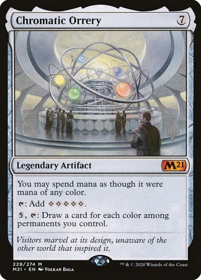 Chromatic Orrery (Promo Pack: Core Set 2021) Medium Play