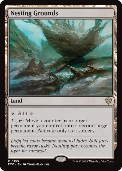 Nesting Grounds (Commander: Lorwyn Eclipsed) Light Play