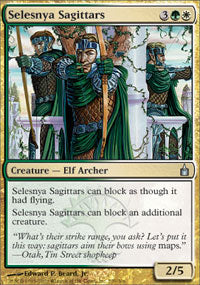 Selesnya Sagittars (Ravnica) Medium Play