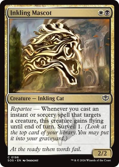 Inkling Mascot (Secrets of Strixhaven) Near Mint