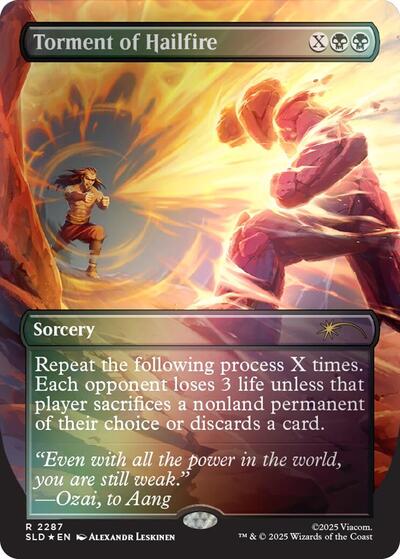 Torment of Hailfire 2287 Rainbow Foil|4|0|0.00