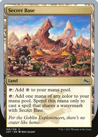 Secret Base (D) (Unstable) Near Mint Foil