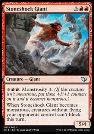 Stoneshock Giant (Commander 2015) Light Play