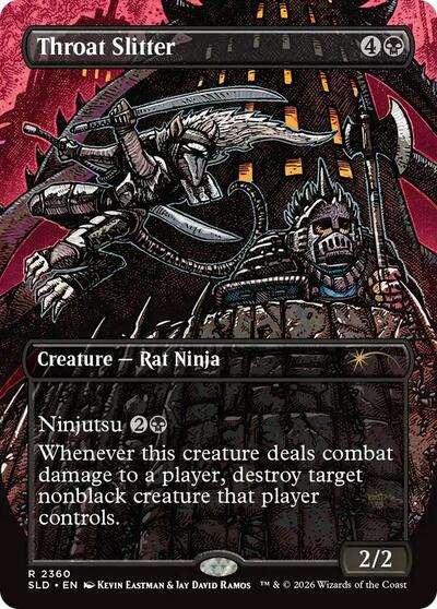 Throat Slitter (2360) (Secret Lair) Near Mint Foil