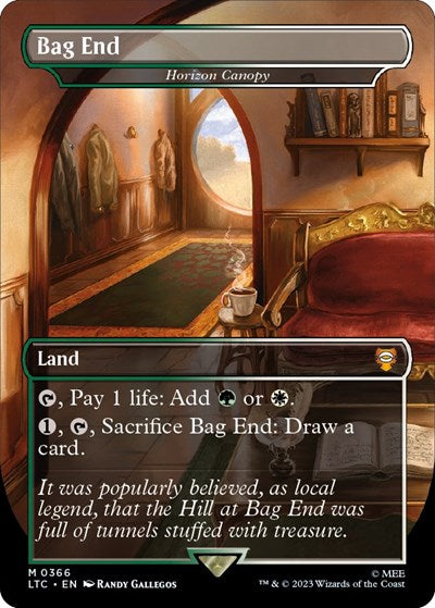 Bag End - Horizon Canopy (Commander: The Lord of the Rings: Tales of Middle-earth) Light Play Foil