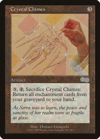 Crystal Chimes (Urza's Saga) Light Play